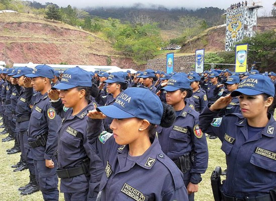 Ascensos en la Policía Nacional de Honduras