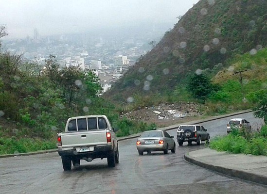 Lluvias dejan daños en la capital de Honduras