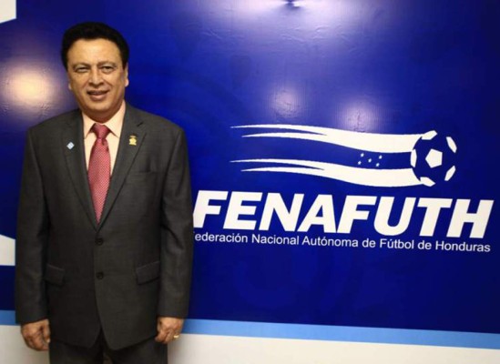 Alfredo Hawit, presidente interino de Concacaf