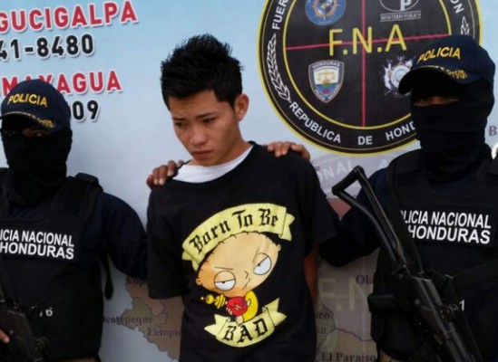 Capturan a presunto extorsionador en la capital de Honduras