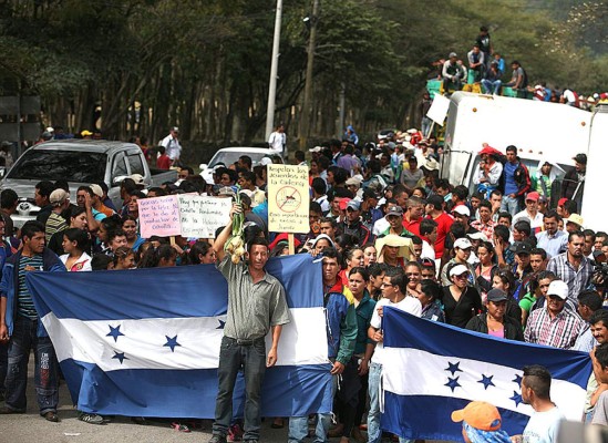 Honduras: Productores de cebolla liberan carretera