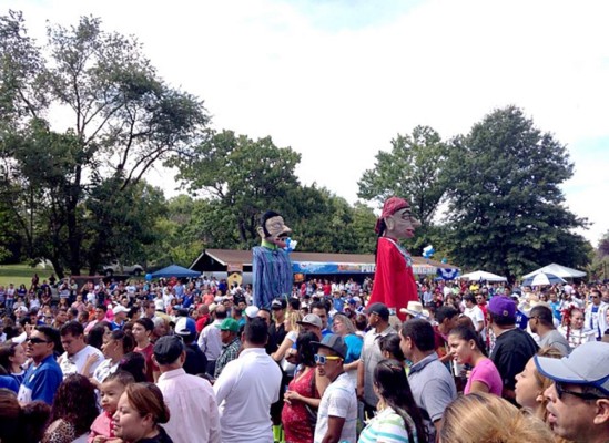 Así celebraron hondureños en el mundo el 193 años de Independencia