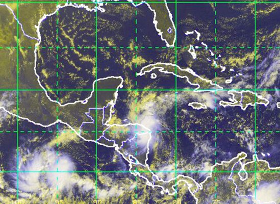 Tormenta tropical Hanna se forma frente a costas de Honduras