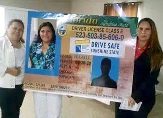 Los migrantes hondureños se han sumado a la campaña Drive Safe, Sunshine State.