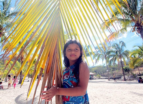 Una playa creada por el hombre