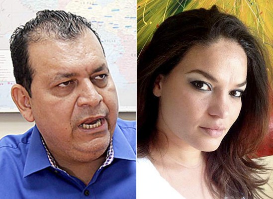 Pleito entre director de Deportes y artista hondureña