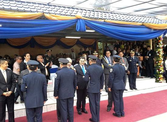 Ascensos en la Policía Nacional de Honduras