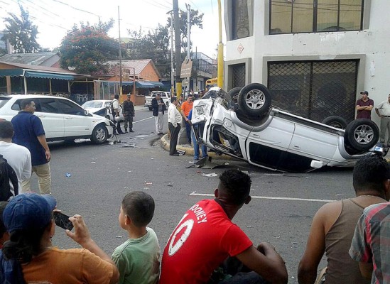 Honduras: Un herido deja accidente en Comayagüela