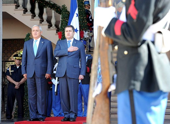 Honduras y Guatemala trabajarán en seguridad