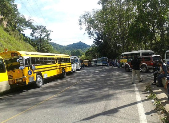 Transportistas anuncian paro en todo Honduras