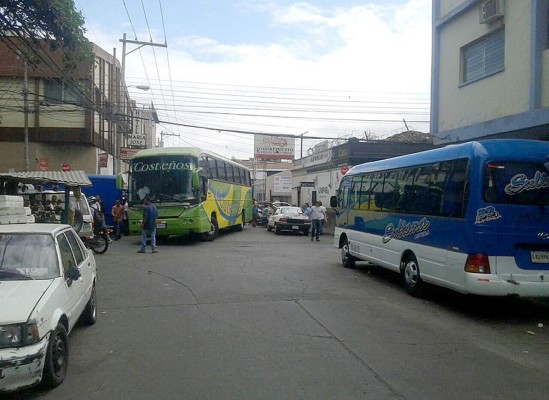 Disparan contra autobús en Comayagüela