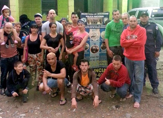 Detienen a 21 cubanos en el sur de Honduras