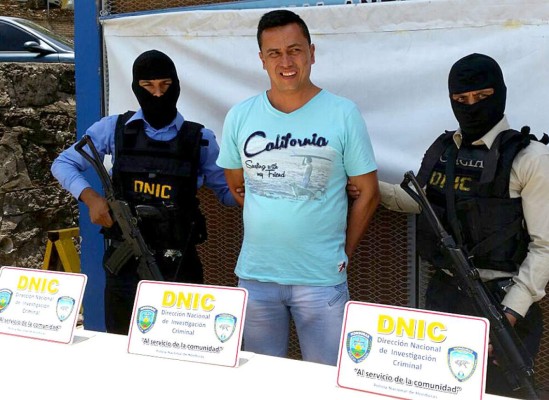 Capturan en Honduras a colombiano que integraría banda internacional