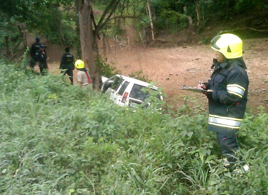 Quimistán: Accidente vial en cuesta 'La Ceibona'