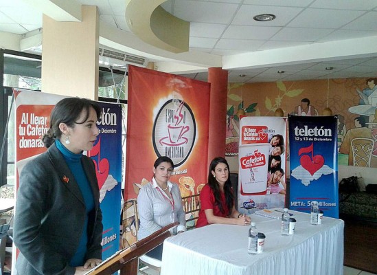 Cafetón para apoyar en Honduras a la Teletón