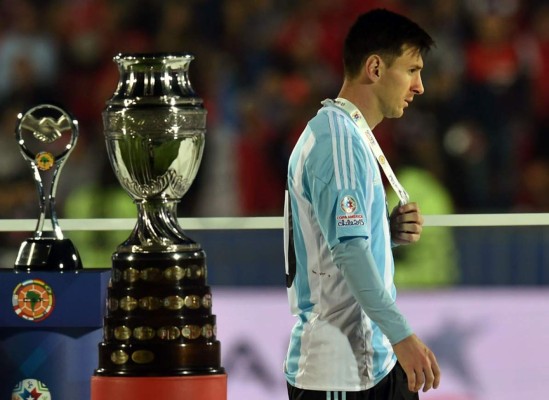 Messi: 'No hay nada más doloroso que perder una final'