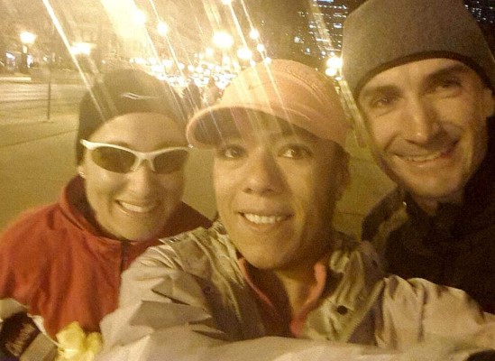 Hondureños presentes en la maratón de Chicago