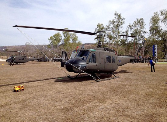 Honduras recibe helicópteros donados por China Taiwán
