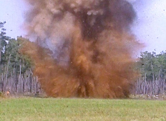 Destruyen narcopista en el noreste de Honduras
