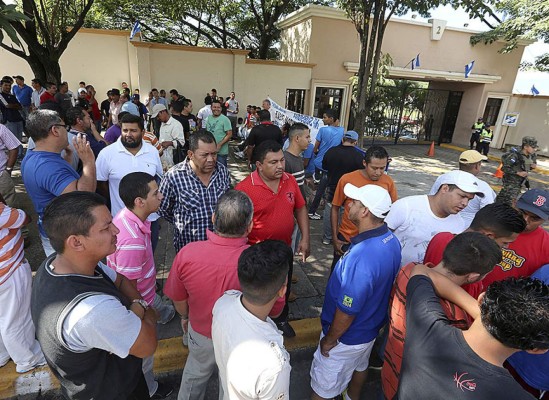 Tegucigalpa: Protesta de conductores de rapiditos