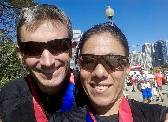 Hondureños presentes en la maratón de Chicago
