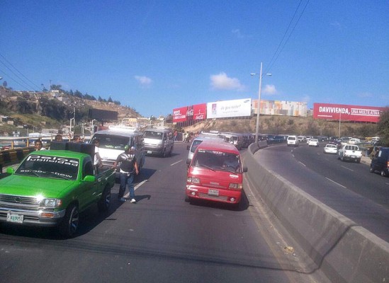 'Rapiditos brujos' protestan en la capital de Honduras