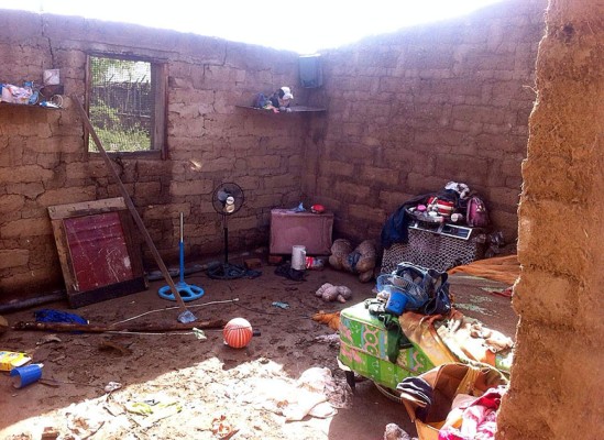 Daños por lluvias y vientos huracanados en el sur de Honduras