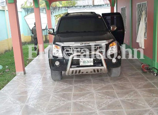 En fuerte operativo incautan bienes al alcalde de San Francisco, Atlántida