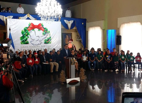 Convocan a marcha por una Navidad en paz en Honduras
