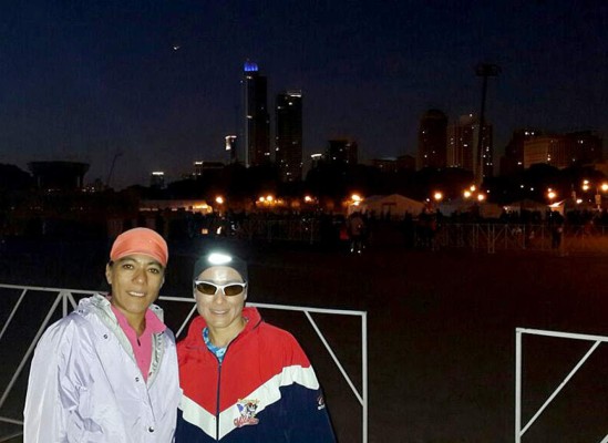 Hondureños presentes en la maratón de Chicago