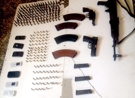 Detienen pandilleros con armas y municiones en San Pedro Sula