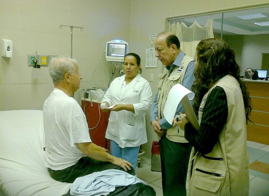 Conadeh verifica suministro de agua y energía eléctrica en hospitales