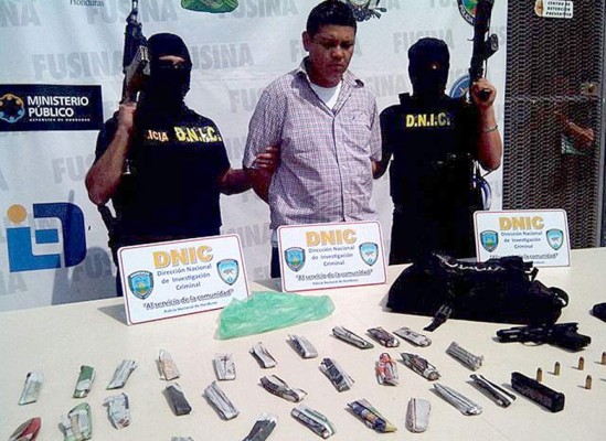 Tegucigalpa: Cae sospechoso de asaltar a clientes de bancos