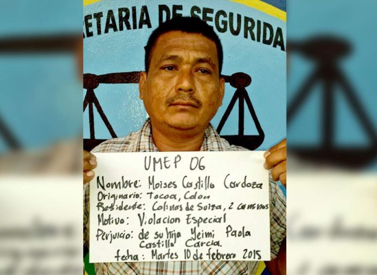 Capturan a hombre sospechoso de abusar de su hija