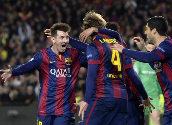 Barça elimina a Manchester City en octavos de Liga de Campeones