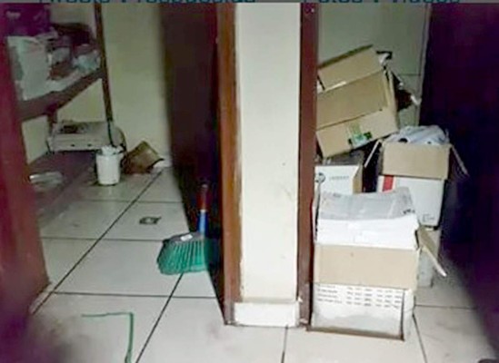 Hospital y RNP de La Ceiba afectados por lluvias