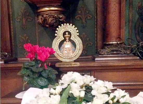 Virgen de Suyapa descansa en capilla de Mónaco
