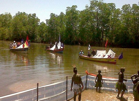 Puerto hondureño El Aceituno celebra su feria patronal