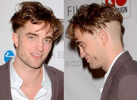 El extraño corte de cabello de Robert Pattinson