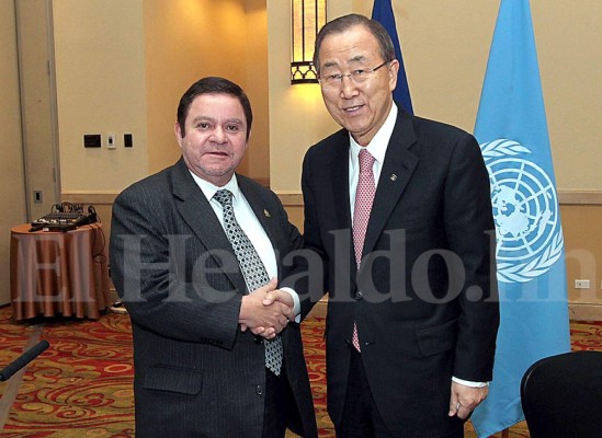 La visita de Ban Ki-moon a Honduras en fotos