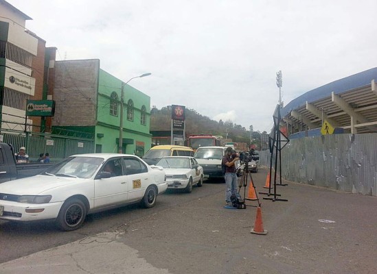 Infierno vial en alrededores del Estadio Nacional