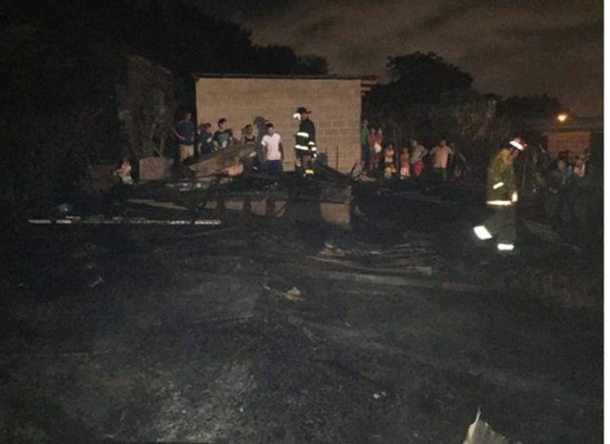 Incendios en tres viviendas en norte y sur de Honduras