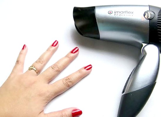 ¿Cómo secar el esmalte?