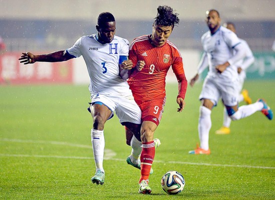 Hondura y China empatan 0-0 en duelo amistoso