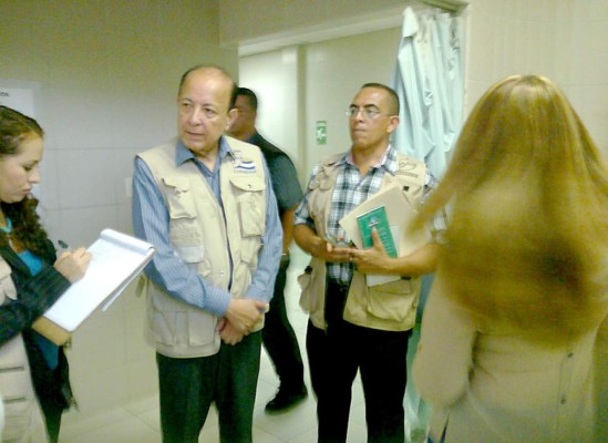 Conadeh verifica suministro de agua y energía eléctrica en hospitales