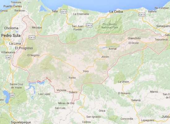 Suman 17 los fallecidos en accidente vial en la zona norte de Honduras