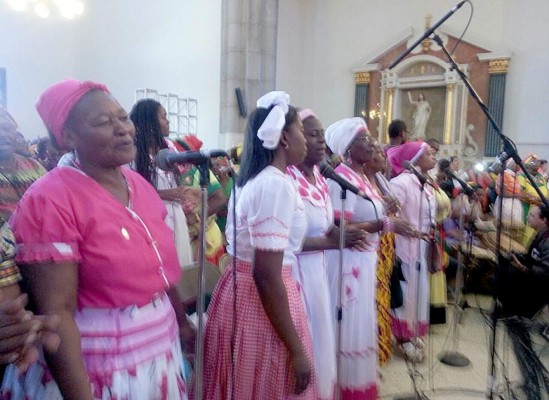 Fervor garífuna para la Patrona de Honduras