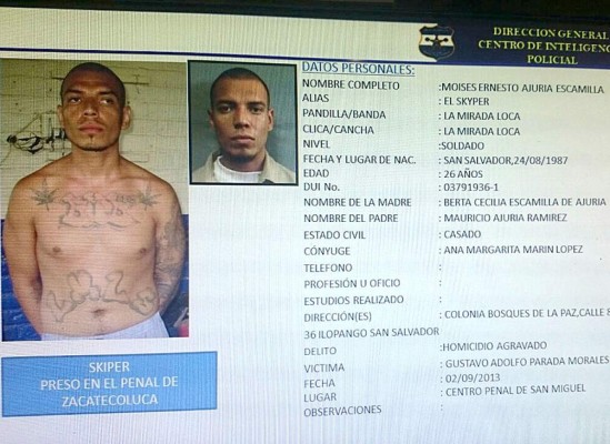 Honduras entrega a pandilleros salvadoreños capturados en el sur