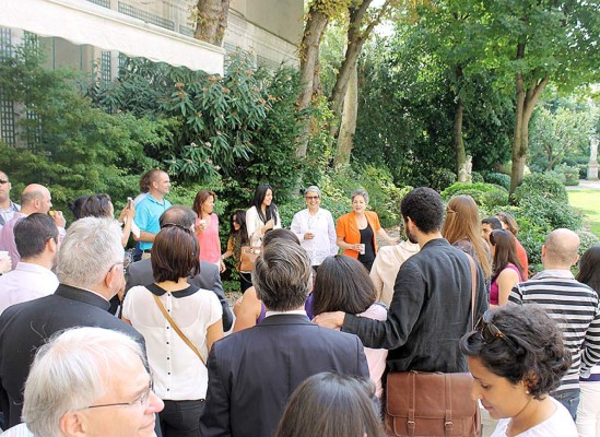 Hondureños en Francia celebraron Independencia