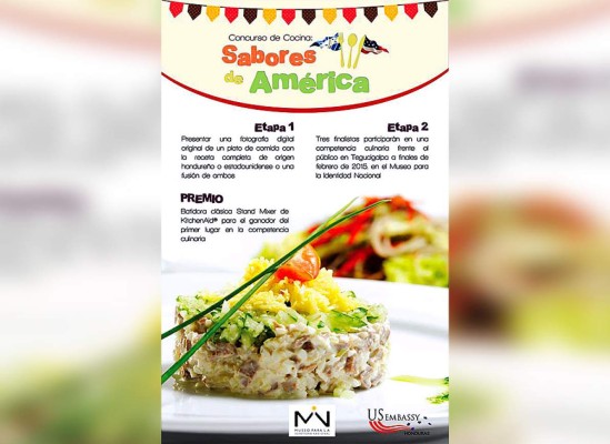 Embajada norteamericana realizará competencia gastronómica